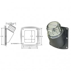 Metal Side Mount Filler Breather